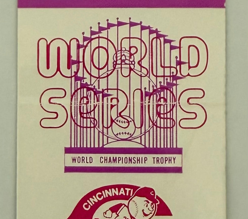 World Series 1976 Game 1 between Cincinnati Reds and New York Yankees at Riverfront Stadium