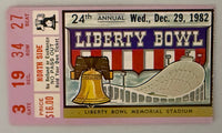 December 29, 1982, 1982 Liberty Bowl, Alabama versus Illinois, Bear Bryant's Last Game