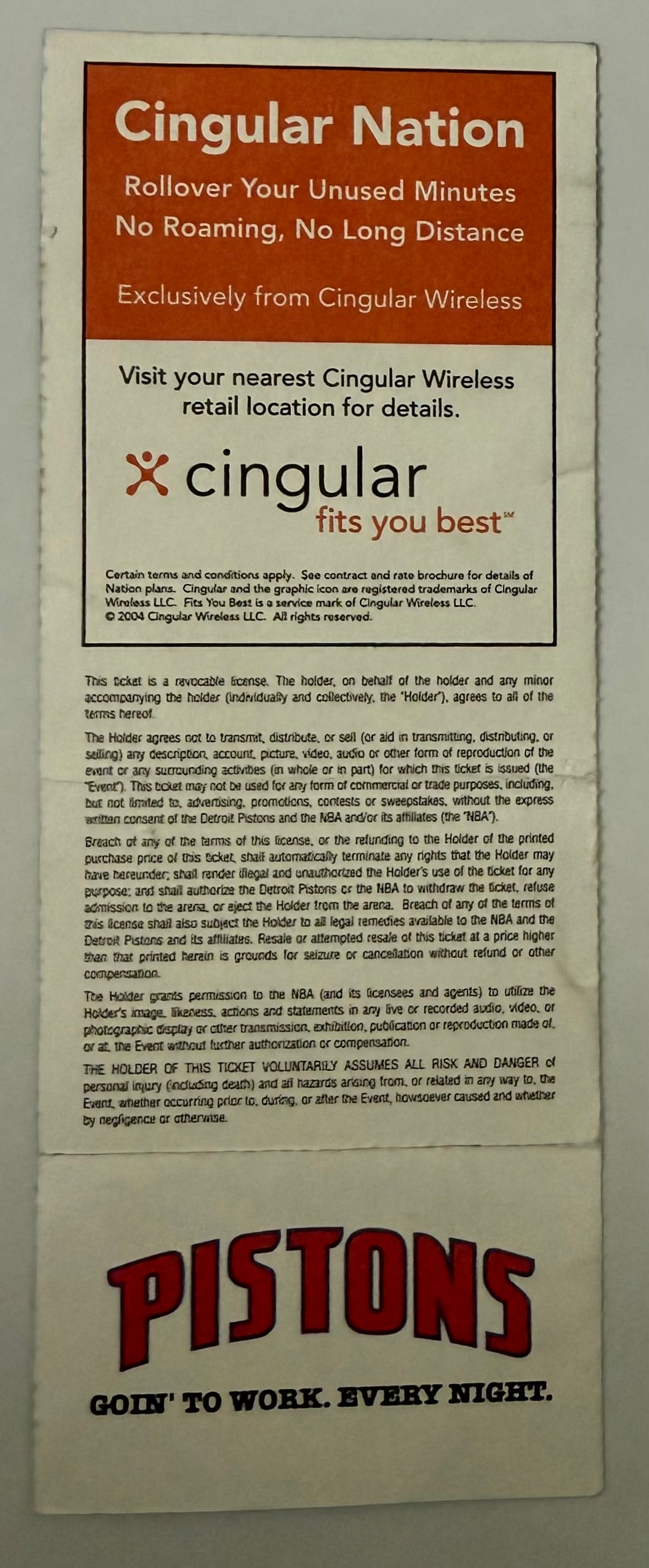 2004 NBA Playoffs at Detroit Pistons, Round 3 Home Game 3