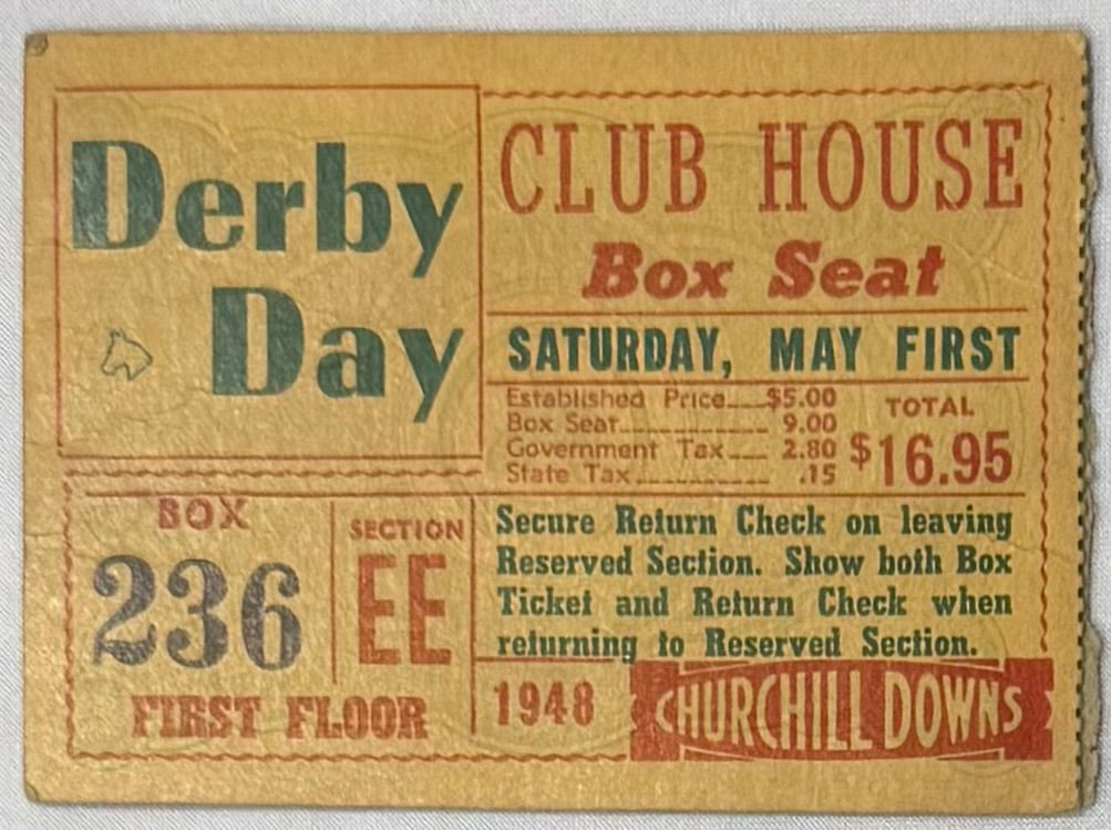 May 1, 1948, Kentucky Derby, Citation Wins First Leg of Triple Crown
