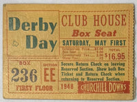 May 1, 1948, Kentucky Derby, Citation Wins First Leg of Triple Crown