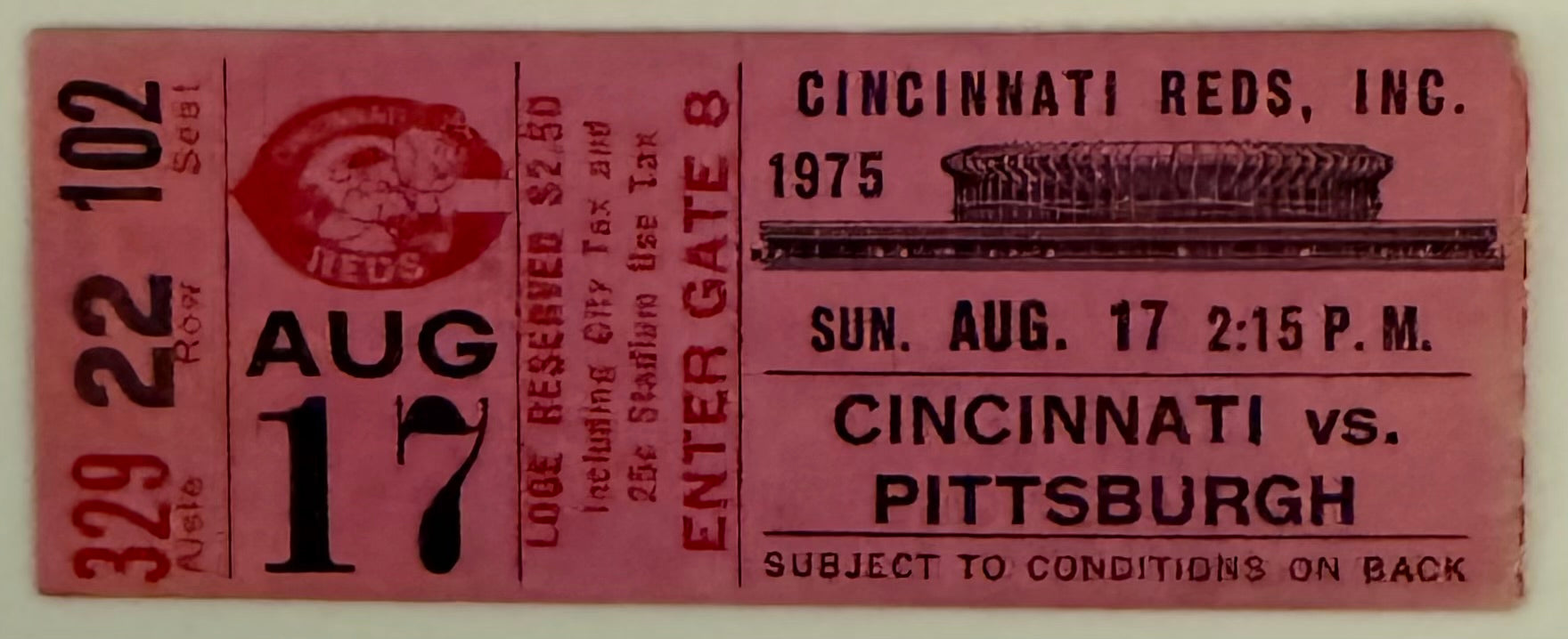 August 17, 1975, Pete Rose Hit Number 2500