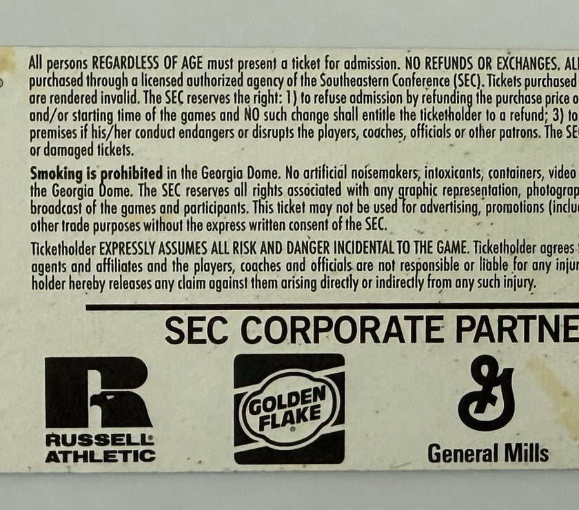 1995 SEC Basketball Tournament at the Georgia Dome in Atlanta, Session 3, March 10, 1995