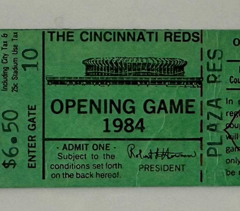 1984 Red‘s Opening Day Game