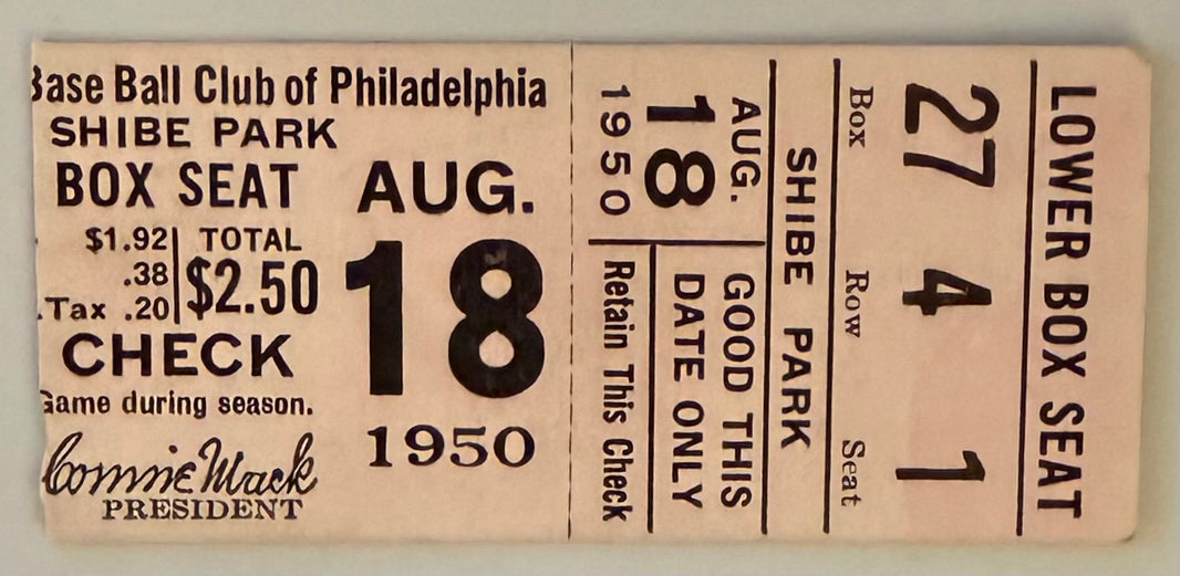 August 18, 1950, Joe DiMaggio Game Winning HR