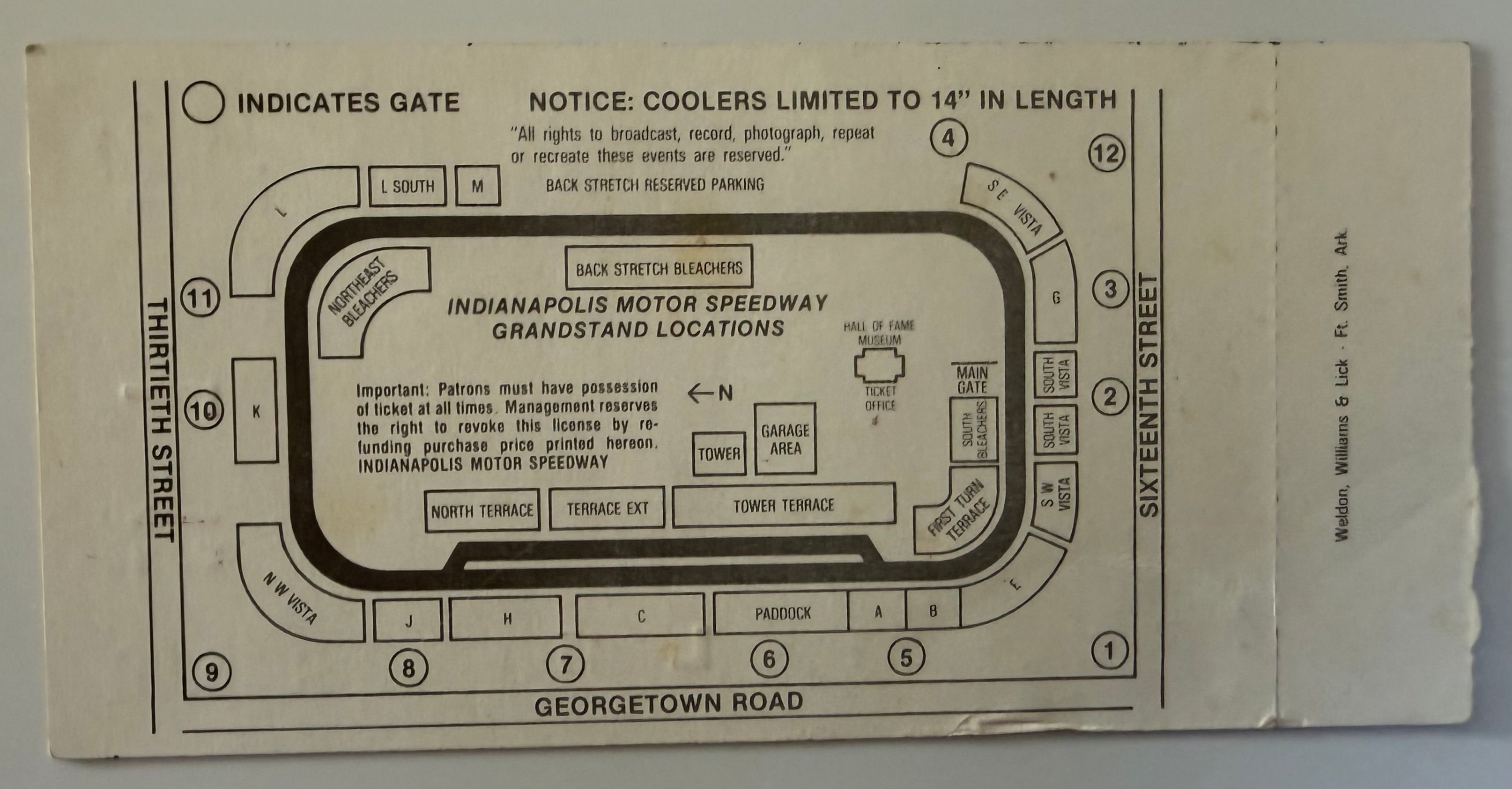 May 24, 1987, 71st Indianapolis 500