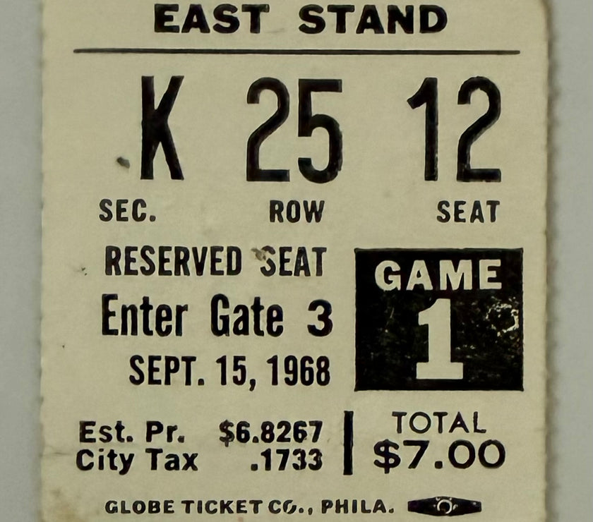 1968 Cincinnati Bengals First Game Ever, September 15, 1968, Game Played at Nippert Stadium