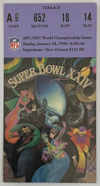 January 28, 1990, Super Bowl XXIV, San Francisco 49ers versus Broncos