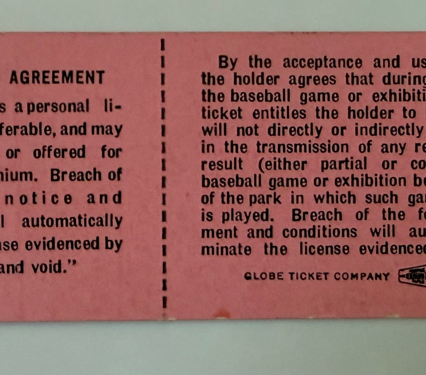 1949 Philadelphia Athletics at Shibe Park, September 9, 1949