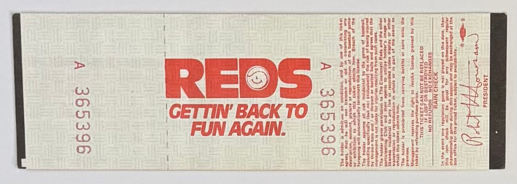September 11, 1985, Pete Rose Hit 4192 to Break Ty Cobb Record