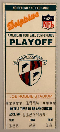 December 31, 1994, Chiefs at Dolphins, Joe Montana's Last NFL Game
