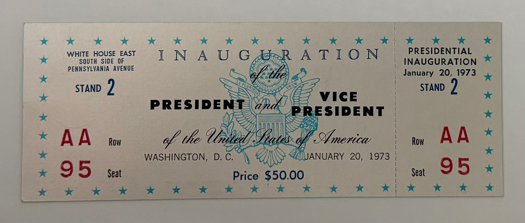 1973 Inauguration of Richard Nixon and Spiro Agnew