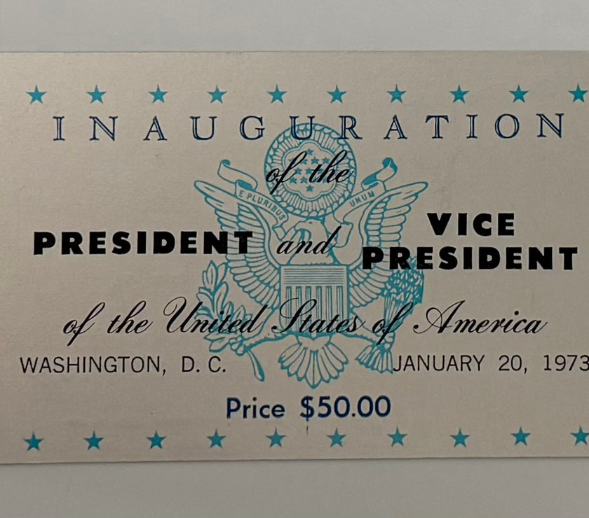 1973 Inauguration of Richard Nixon and Spiro Agnew