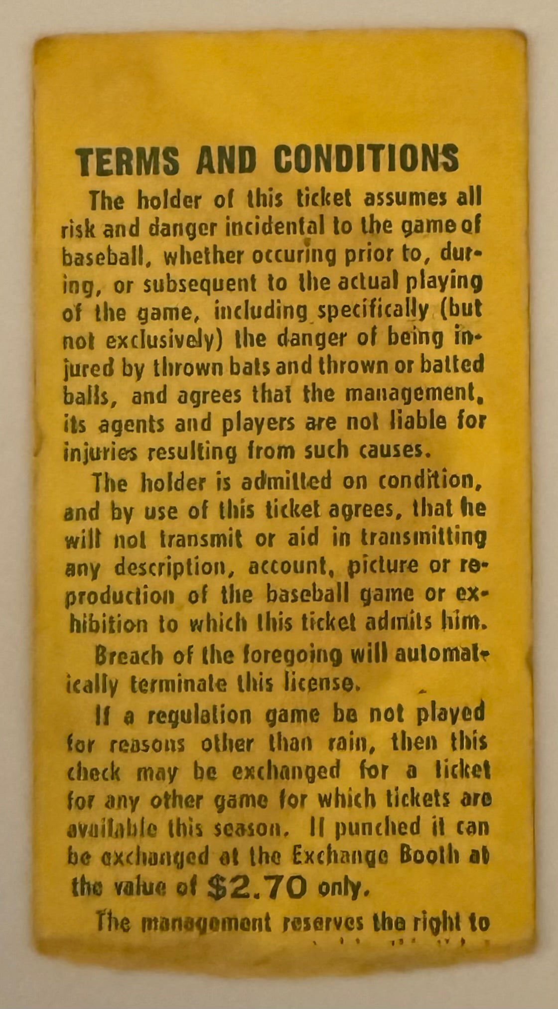 9/26/64 Pete Rose 2 Hits