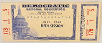 1960 Democratic National Convention, John F. Kennedy Nominee, Full Ticket