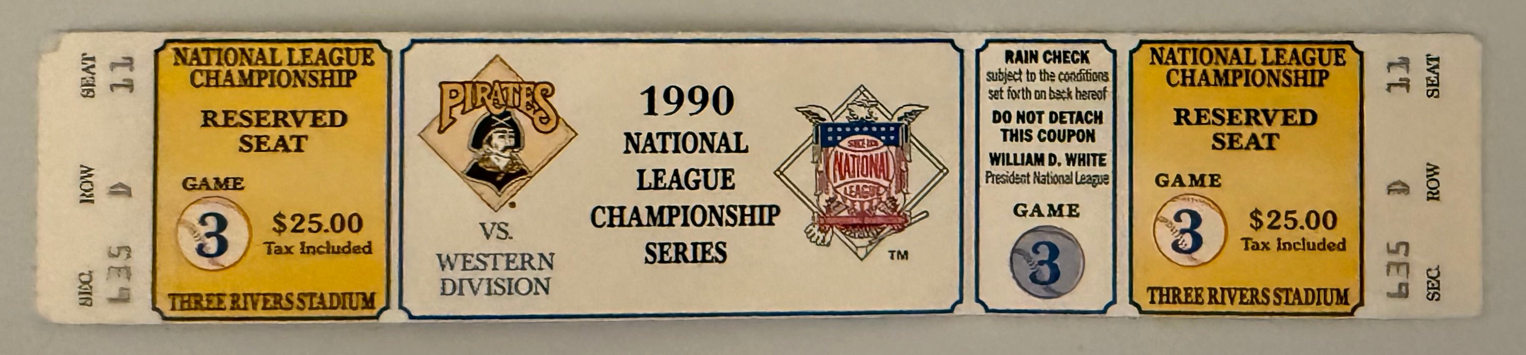 1990 NLCS Game 3, Cincinnati versus Pittsburgh