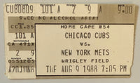 August 9, 1988, First Official Night Game at Wrigley Field (CR)