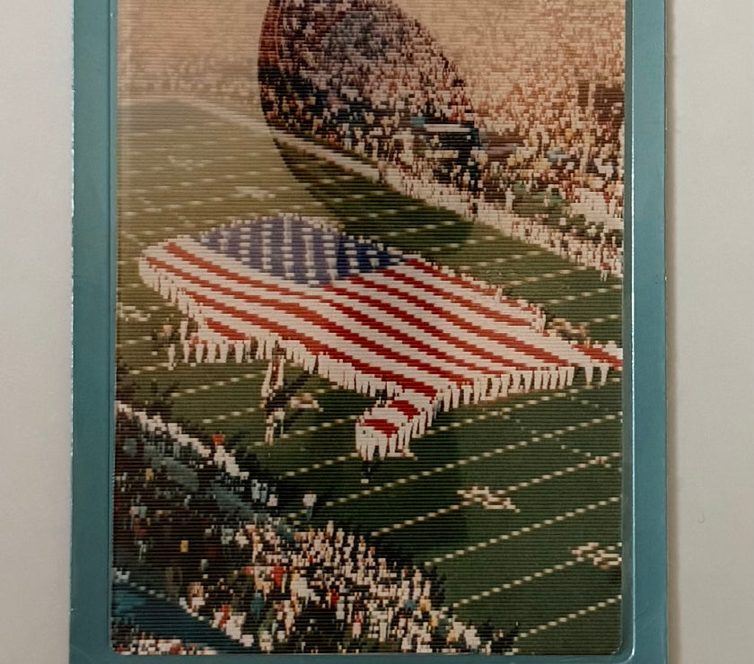 2002 Super Bowl Game, February 3, 2002 at the Louisiana Superdome, Oakland VS. Tampa Bay