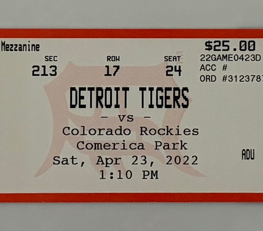 2022 Miguel Cabrera Achieves  Milestone 3000 Hit 4/23/2022