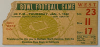January 1, 1942, First Ever Non-Pasadena Rose Bowl Due to Pearl Harbor