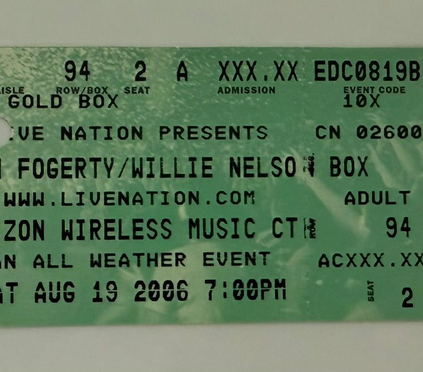 2006 John Fogerty and Willie Nelson, August 19, 2006