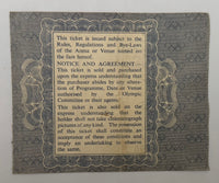1948 Ticket to the Opening Ceremony of the 1948 Olympics, Held in London, England, July 29, 1948
