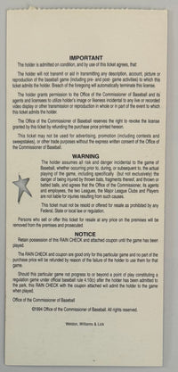 July 12, 1994, MLB All-Star Game, Pittsburgh