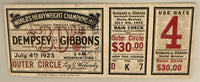 July 4, 1923, Dempsey - Gibbons Heavyweight Fight, The Fight that Broke a Town, Paper Loss on Reverse