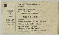 August 3, 1978, Mork and Mindy Show Taping