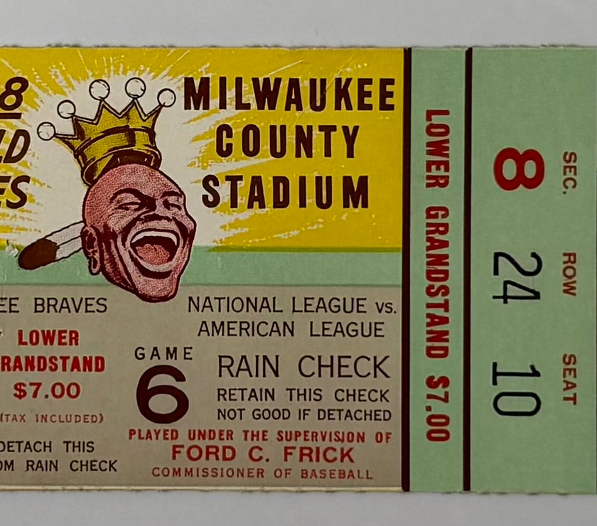 1958 World Series Game 6 at Milwaukee County Stadium