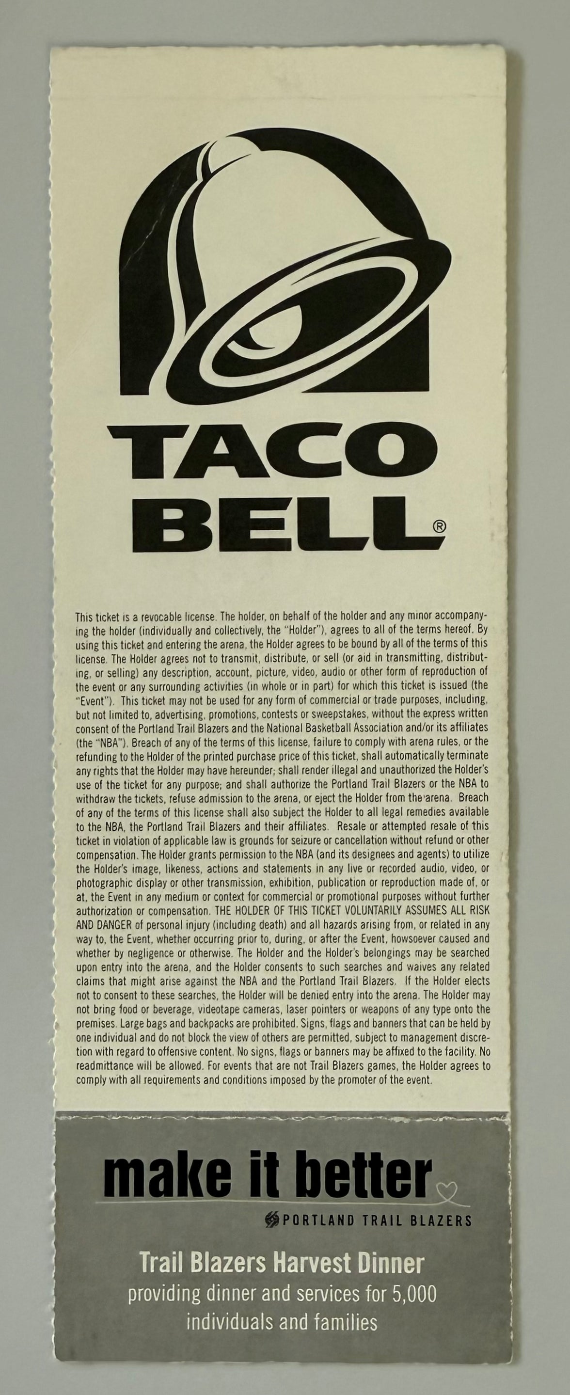 2008 Portland Trailblazers versus Sacramento, November 24, 2008
