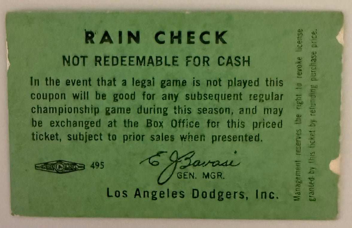 July 24, 1965, Bob Uecker Hits HR off Sandy Koufax