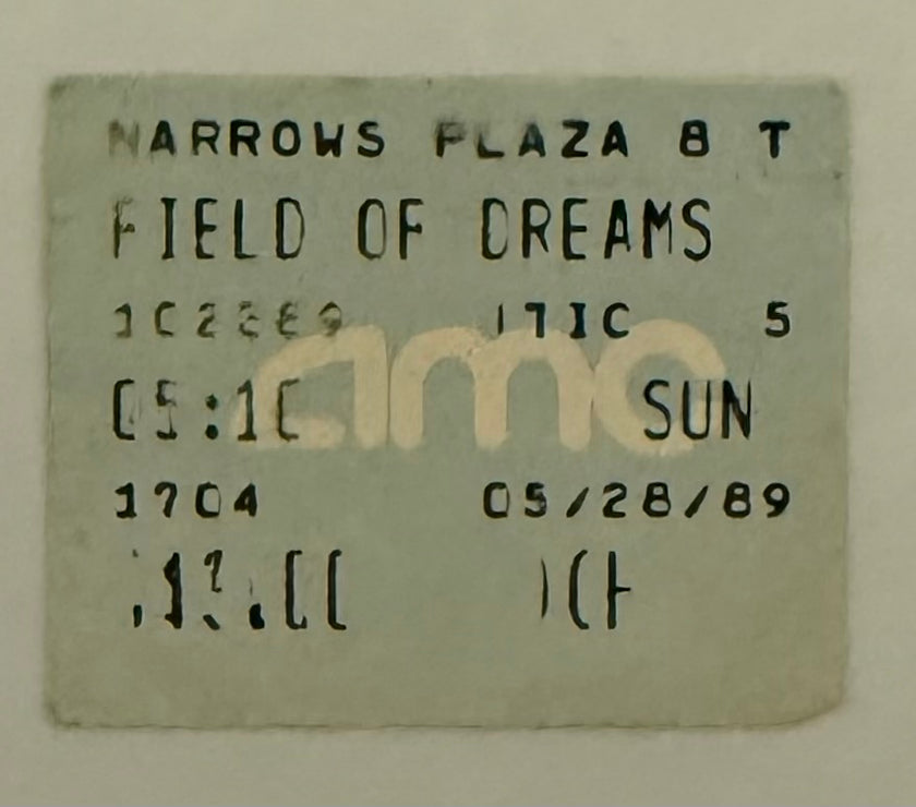 1989 Field of Dreams, May 28, 1989