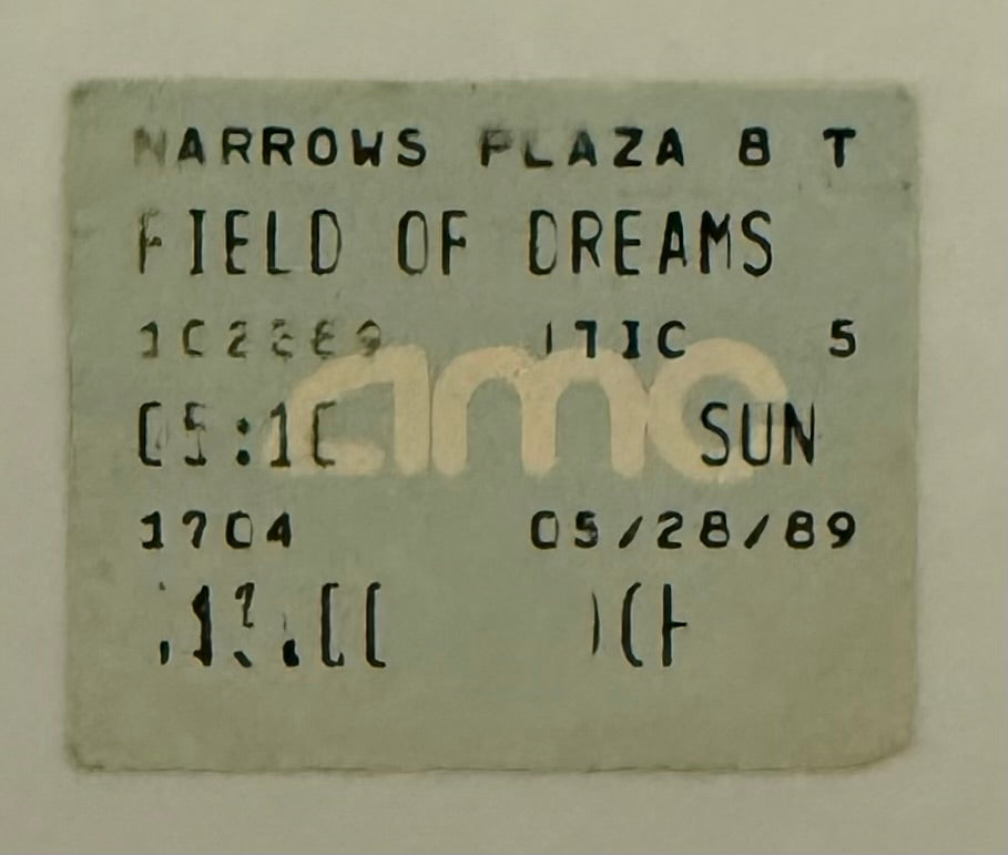 1989 Field of Dreams, May 28, 1989