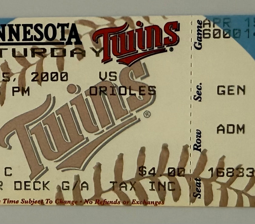 2000 Cal Ripken 3000th Hit, 4/15/2000