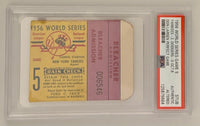October 8, 1956 World Series Game 5, Yankees-2, Dodgers-0, Don Larsen Perfect Games, PSA Authentic