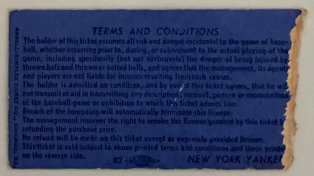 May 13, 1961, Yogi Berra HR 321