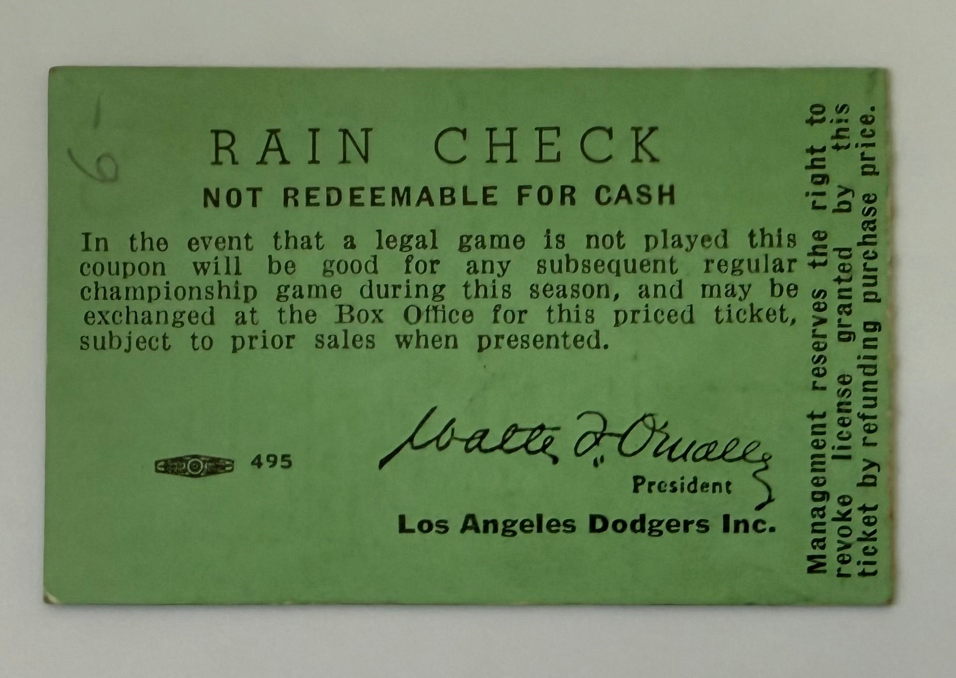 1958 - Dodgers vs Cardinals at Los Angeles Coliseum, 4/25/58, Stan Musial goes 4-4