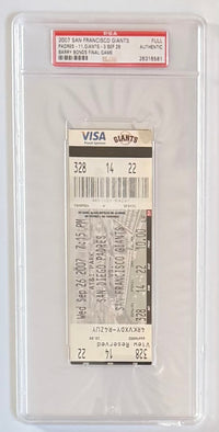 September 26, 2007, Barry Bonds Final Game