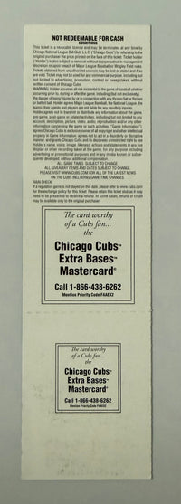 2009 Chicago Cubs versus Colorado Rockies Opening Day at Wrigley Field, April 13, 2009