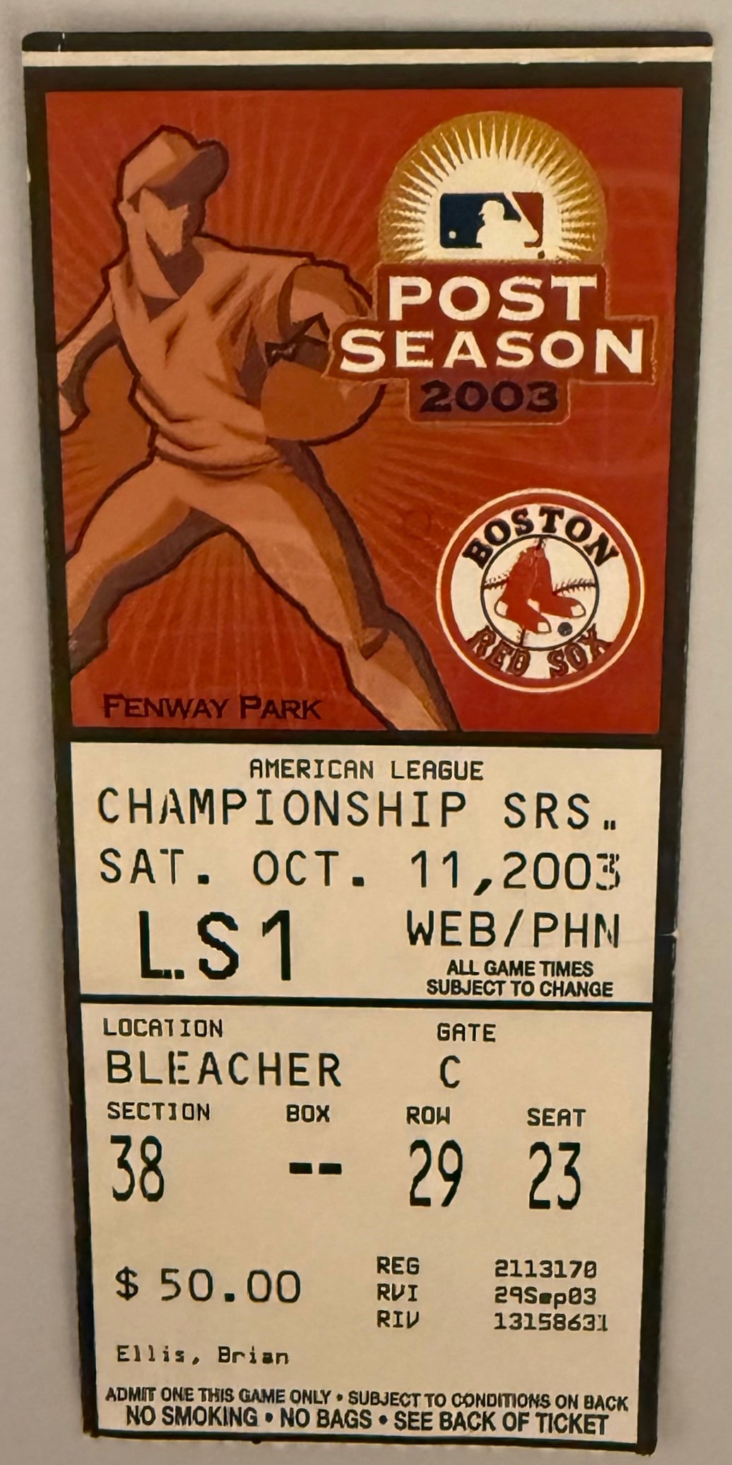 October 11, 2003, ALCS Game Three - Pedro Martinez/Don Zimmer Brawl