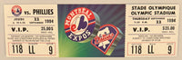 September 22, 1994, Expos versus Phillies, Strike Cancelled Game