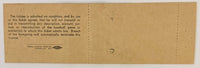 July 25, 1953, Yankees at Tigers, Full Ticket - Mickey Mantle