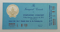 1973 A Symphonic Concert Prior to the Inauguration of Richard Nixon, January 19, 1973