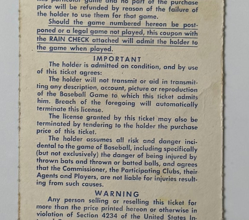 1958 World Series Game 6 at Milwaukee County Stadium
