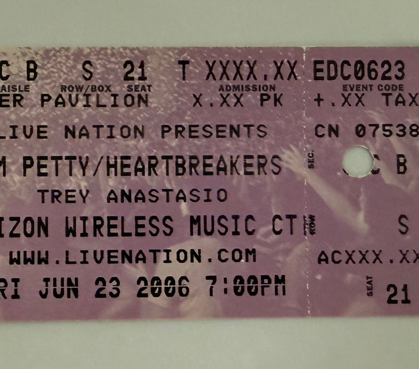 2006 Tom Petty and the Heartbreakers, Verizon Wireless Music Center, June 23, 2006