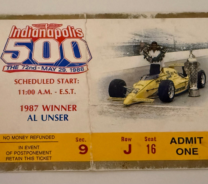1988 Indianapolis 500, May 29, 1988, Crease