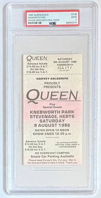 August 9, 1986, Queen at Knebworth Park, Freddie Murcury's Final Show, PSA 2