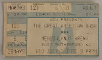 July 3, 1991, WCW at the Meadowlands Great American Bash Tour, Condition