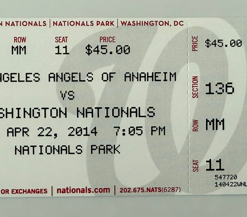 2014 Albert Pujols 500 Career Home Run, April 22, 2014